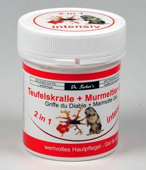 Dr. Sachers Teufelskralle + Murmeltier Gel 125 ml