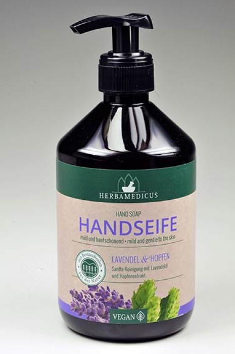 Herbamedicus Handseife Lavendel & Hopfen 500 ml