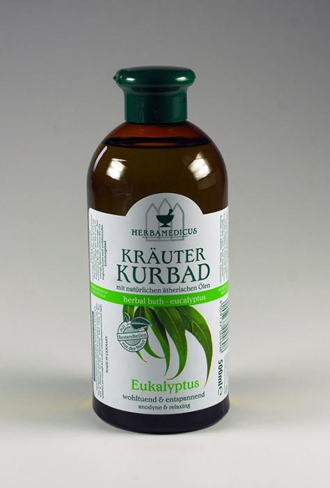 Herbamedicus Kräuter Kurbad Eukalyptus 500 ml