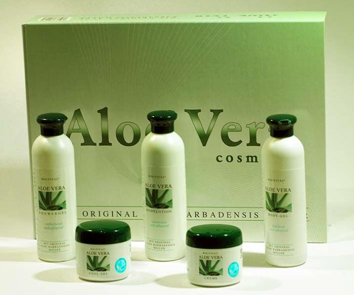 Lloyd Aloe Vera Pflegeset  5-teilig im Geschenkkarton